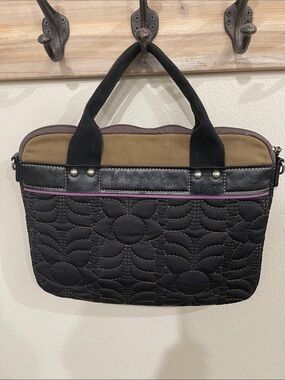 FOSSIL Key-Per Quilted Laptop Tote